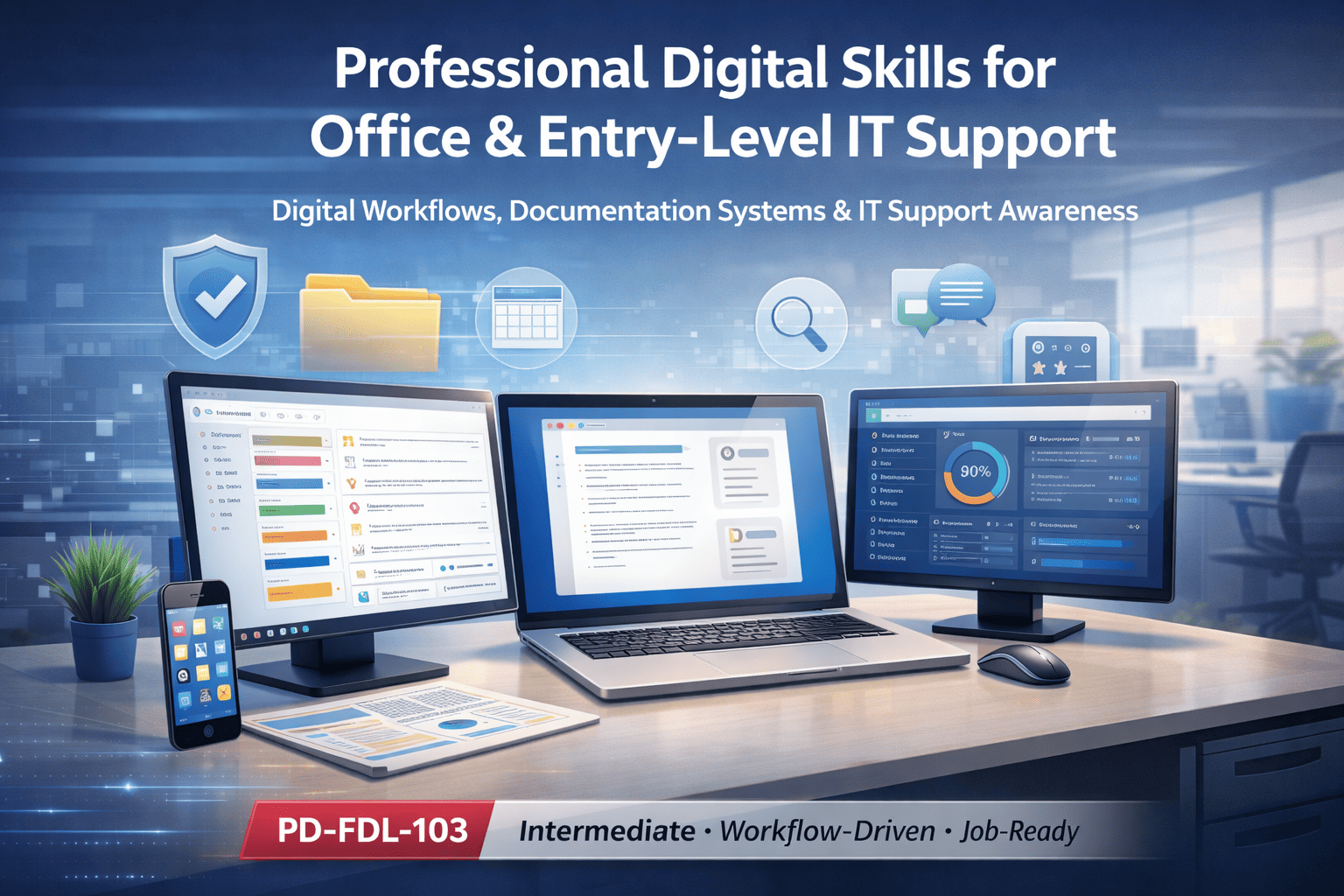 Professional Digital Skills for Office & Entry-Level IT Support